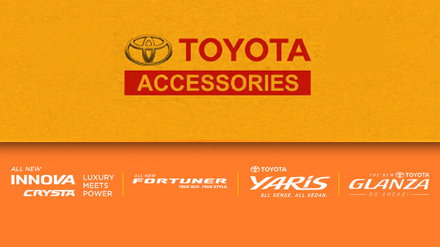 Toyota store bharat accessories