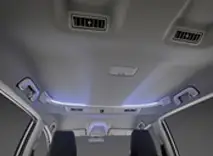 Indirect blue ambient illumination