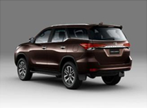 Chromium finished surround window