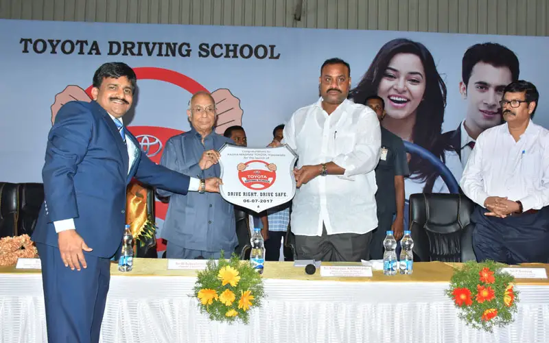 Toyota Driving School Launch in Vijayawada