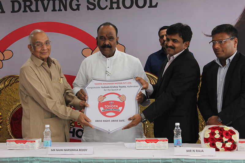 Toyota accelerates road safety mission with the launch of its second driving school in Hyderabad
