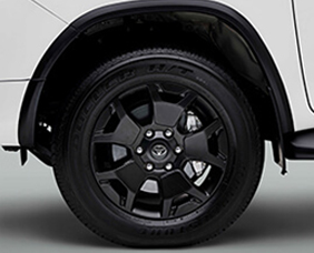R18 Charcoal Black Alloy wheels