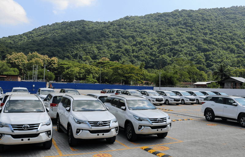 Toyota Regional Stockyard in Guwahati