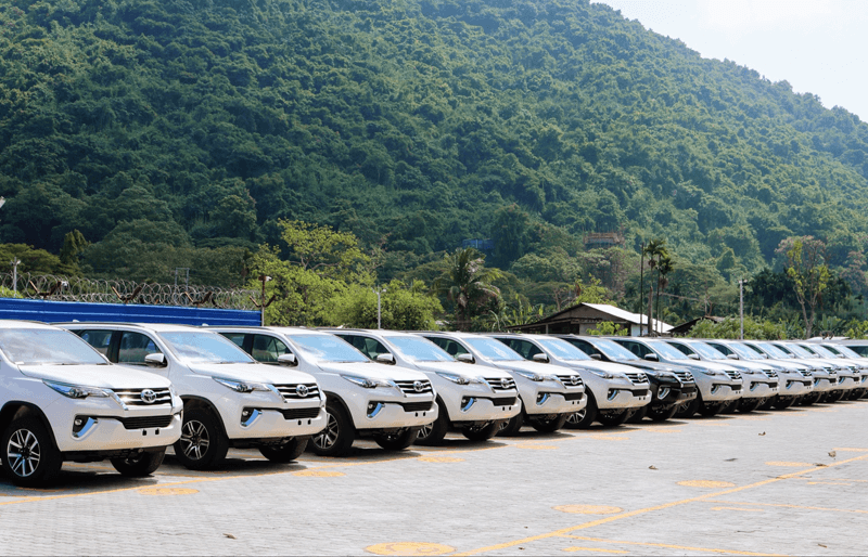 Toyota Regional Stockyard in Guwahati