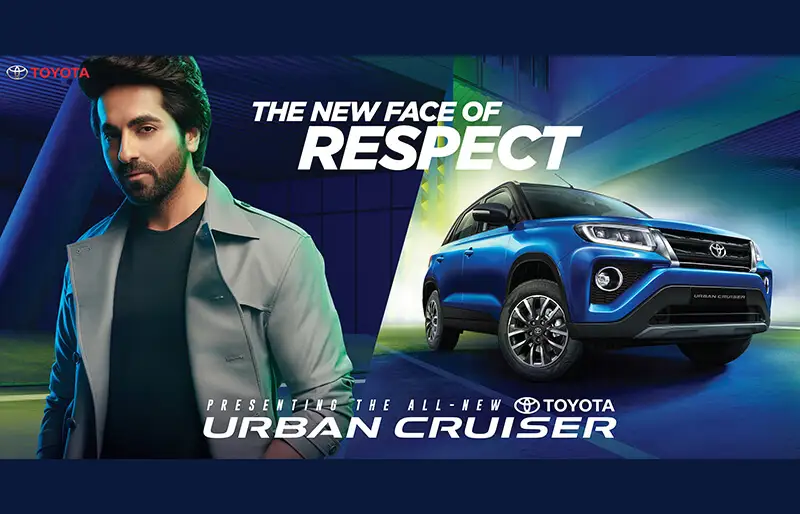 Ayushmann Khurrana as Brand Ambassador for all-new Urban Cruiser