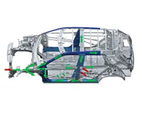 Auto fold ORVM