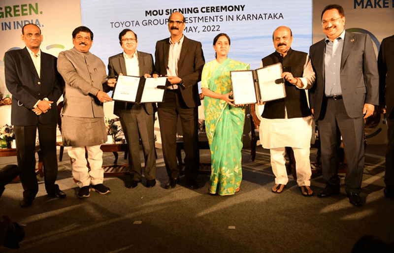 Toyota Group Signs MoU with Government of Karnataka for Big Investments