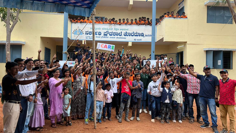 Toyota Kirloskar Motor’s 28th iCARE initiative Significantly Enhances Government School
                            Students Educational Experience