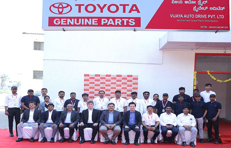 Toyota Kirloskar Motor expands customer reach with inauguration of Exclusive Toyota Genuine Parts Distributor