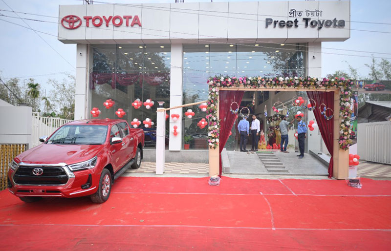 Toyota Kirloskar Motor Augments Presence in the NorthEast, Inaugurates