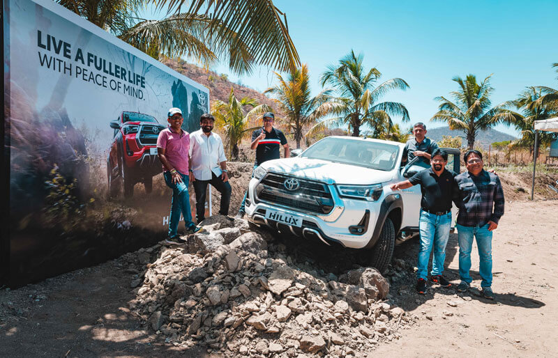  Toyota Kirloskar Motor Conducts Two-Day Exclusive Experiential Drive of Its Iconic Hilux In Pune, Engaging Customers in The Most Thrilling Experience