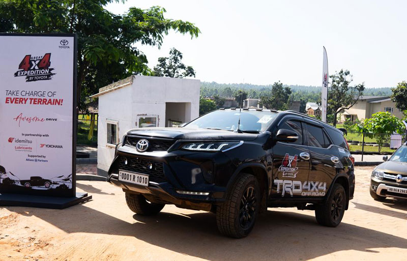 Another Exciting Flag-off of ‘Great 4X4 Expedition by Toyota’ – The Fourth Zonal Drive Starts in the Eastern Region of India