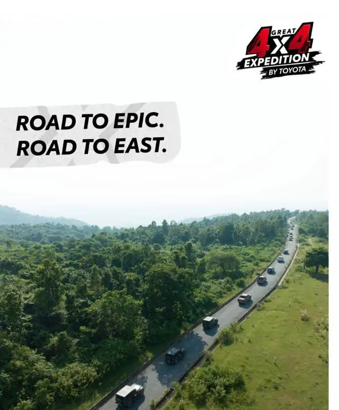 The Fourth Regional ‘Great 4X4 Expedition by Toyota’ held in the Eastern Region Culminates, delivering Joy and Unforgettable Off-roading Experiences to the 4X4 Enthusiasts