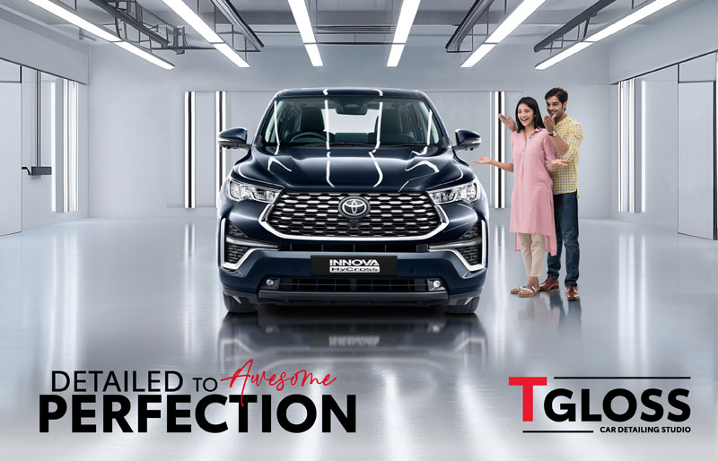 Toyota Kirloskar Motor Unveils “T GLOSS”: A Comprehensive Car Detailing Solution