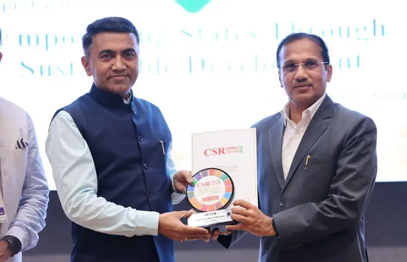 Toyota Kirloskar Motor Honoured with CSR Times Award for Swachh Bharat Initiatives in Raichur