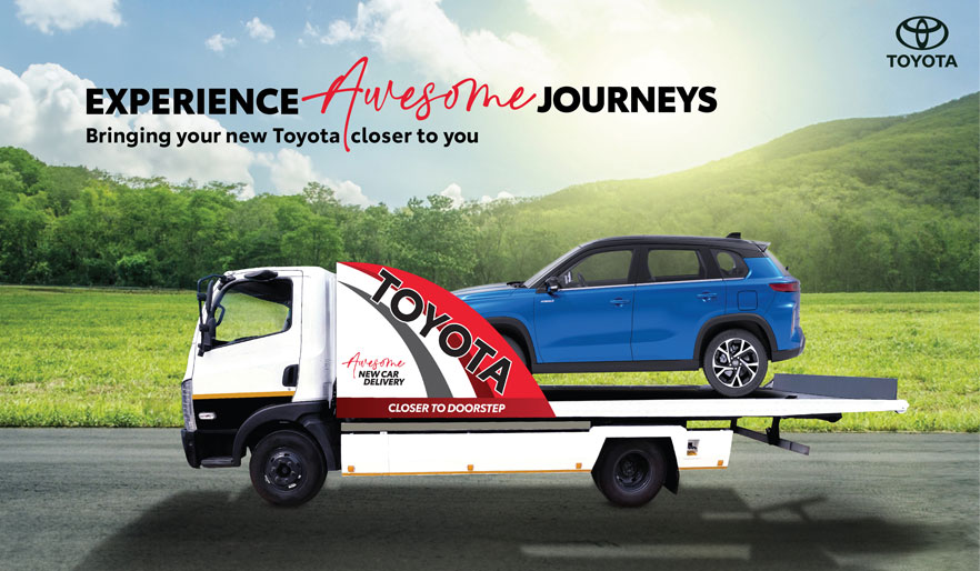 Toyota Kirloskar Motor redefines Customer Experience with Industry-first “Awesome New Car Delivery Solution”