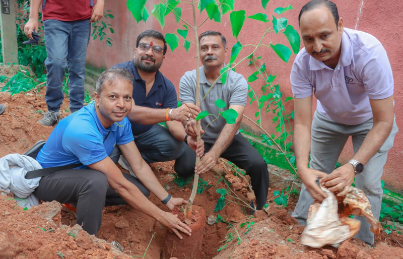Toyota Kirloskar Motor Accelerates ‘Green Wave Initiative’ through ‘Miyawaki Concept’ driven Afforestation and Sapling Distribution, Commemorating the Environment Month