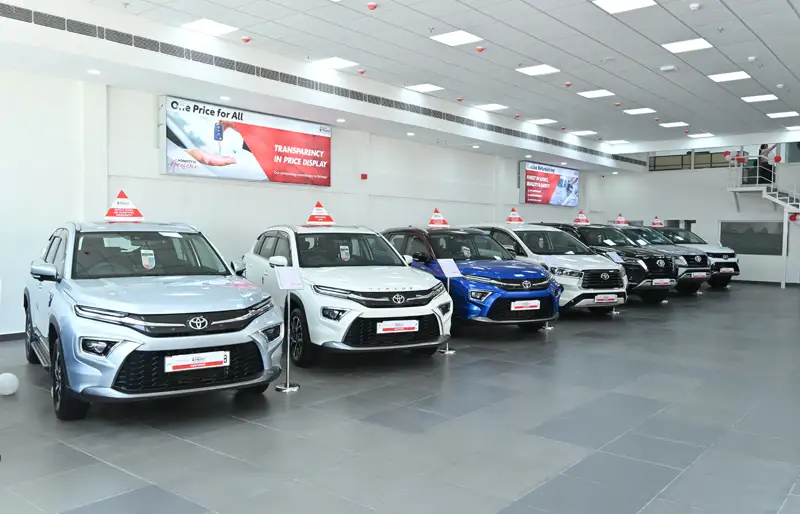 Toyota Kirloskar Motor Opens Its First Company Owned Toyota Used Car Outlet (TUCO) Facility in New Delhi