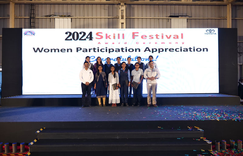  Toyota Kirloskar Motor Commits to Significant Increase in Women Workforce; Fostering Culture of Diversity and Inclusion
