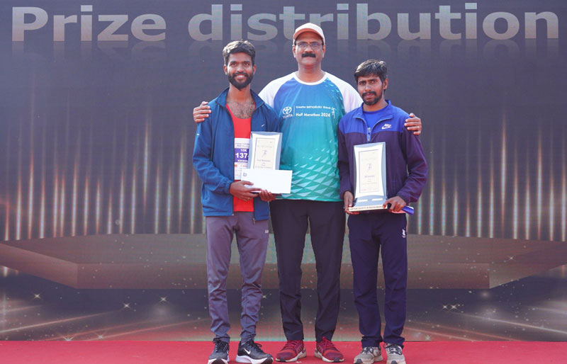 Beyond the Finish Line: Success of Toyota Greater Bengaluru Bidadi Half Marathon 2024