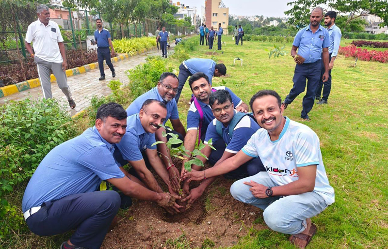 Toyota Kirloskar Motor Reaffirms its Commitment to Environmental Sustainability on the World Environment Health Day 2024