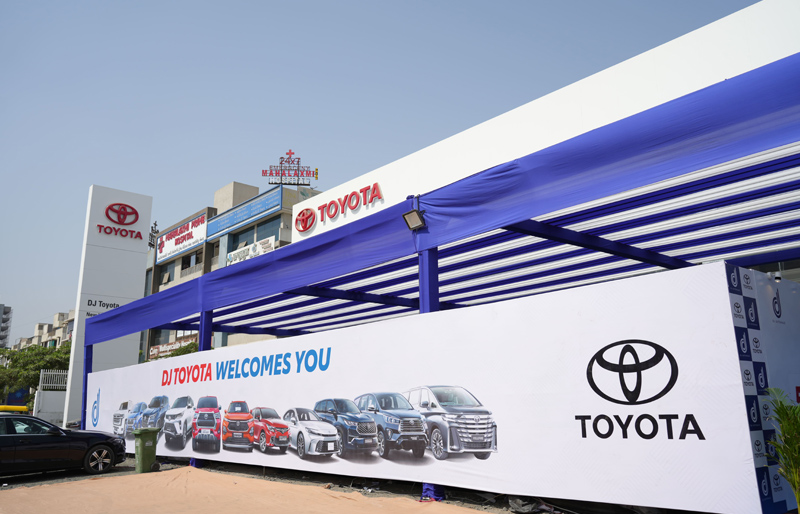 Toyota Kirloskar Motor Expands Footprint in Western India with Launch of the New Facility of DJ Toyota in Ahmedabad