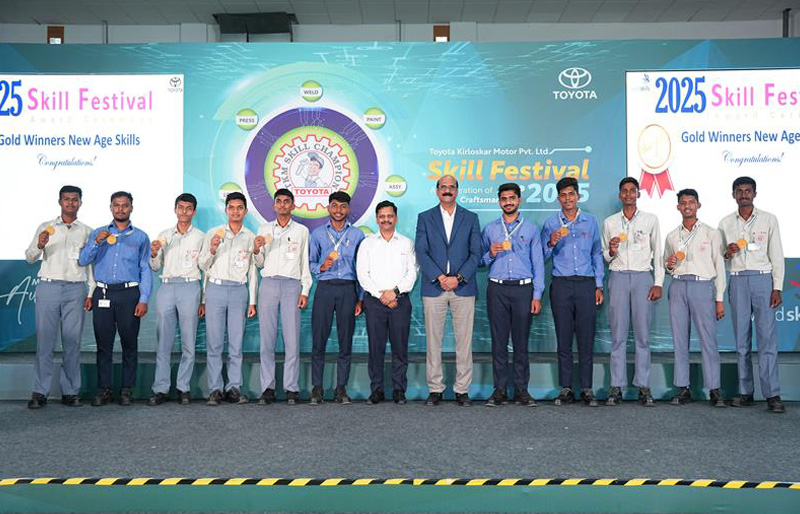 Toyota Kirloskar Motor Concludes Skill Festival 2025, Reinforces Commitment to Building India’s Skilled Workforce