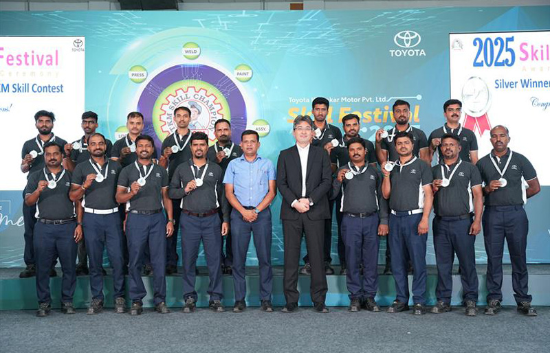 Toyota Kirloskar Motor Concludes Skill Festival 2025, Reinforces Commitment to Building India’s Skilled Workforce