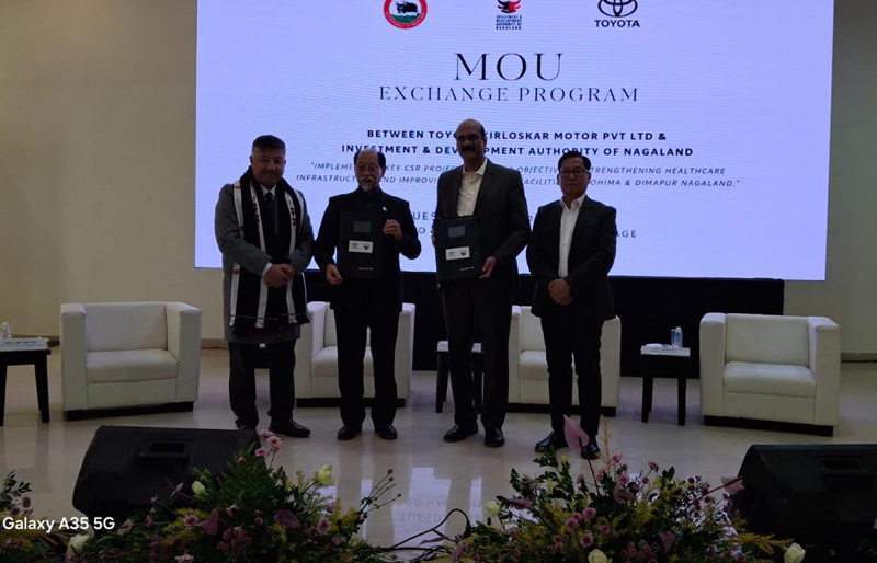 Toyota Kirloskar Motor Signs MoU with Government of Nagaland to Implement Strategic CSR Initiatives 