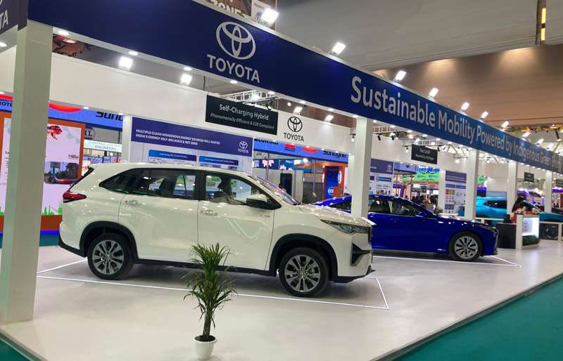 Toyota Kirloskar Motor Reinforces its Commitment to Sustainable Mobility at India Energy Week 2025