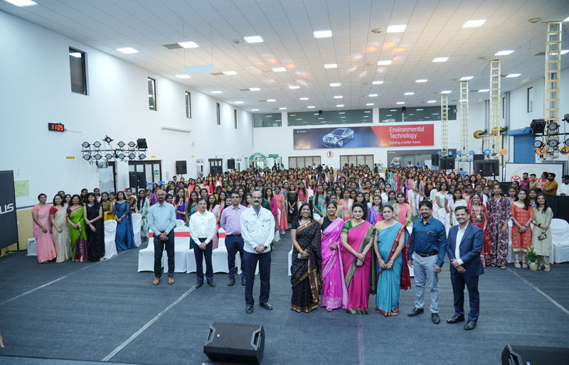 Toyota Kirloskar Motor Successfully Concludes Women’s Day Celebrations Strengthening Commitment to Women Empowerment and Inclusivity