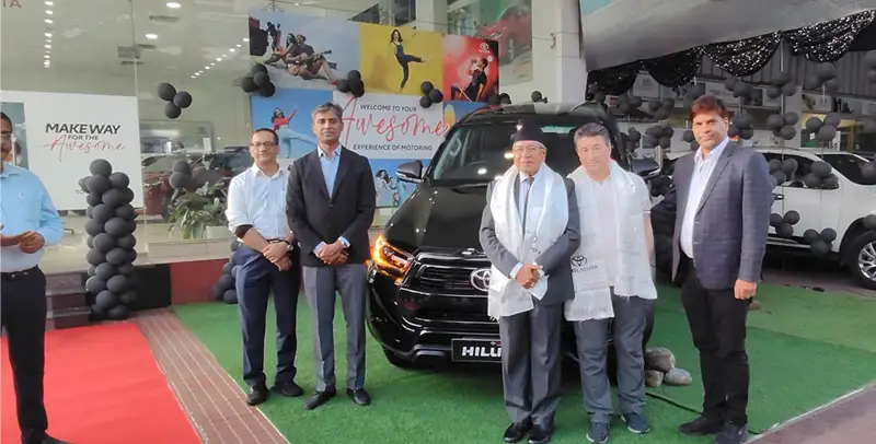 Toyota Kirloskar Motor Showcases Iconic Hilux Black Edition at Topsel Toyota, Siliguri 