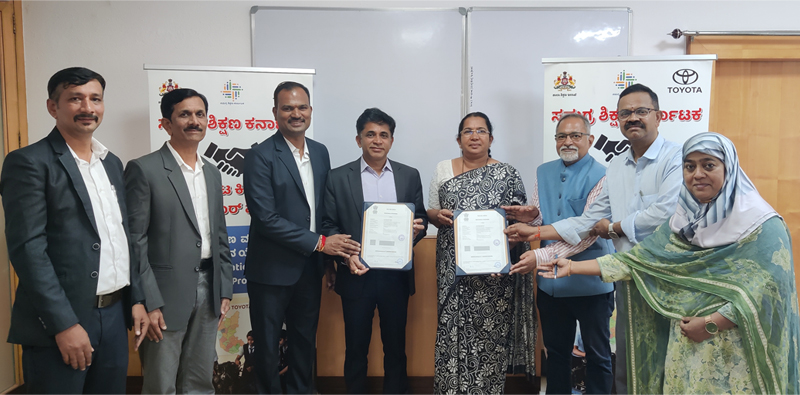 Toyota Kirloskar Motor Partners with Government of Karnataka to Strengthen Vocational Education in Automobile Sector