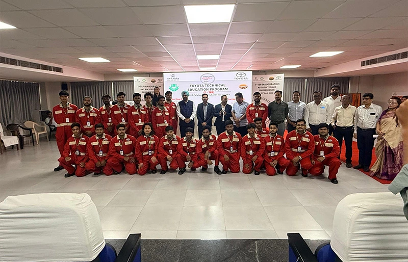 Toyota Kirloskar Motor launches Toyota Technical Education Program (T-TEP) at KIIT Polytechnic, Bhubaneswar in the State of Odisha