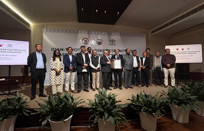 Toyota Kirloskar Motor Partners with Government of Nagaland to Boost Healthcare and Education Facilities in the State