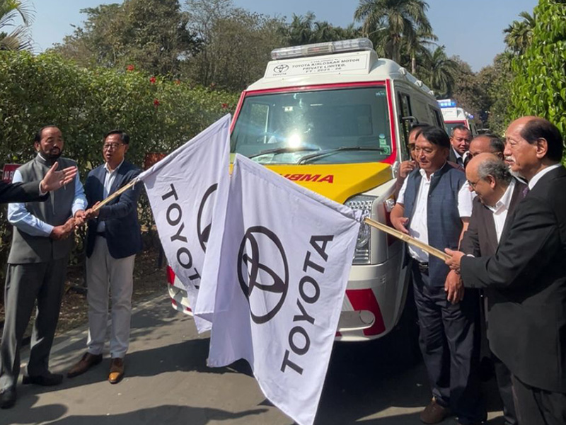 Toyota Kirloskar Motor Partners with Government of Nagaland to Boost Healthcare and Education Facilities in the State