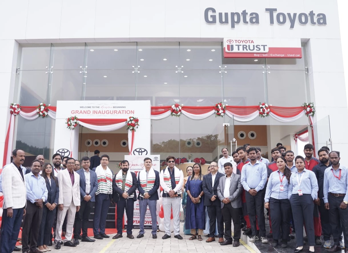 Toyota Kirloskar Motor Expands Presence in Jharkhand, Inaugurates New Dealership in Jamshedpur