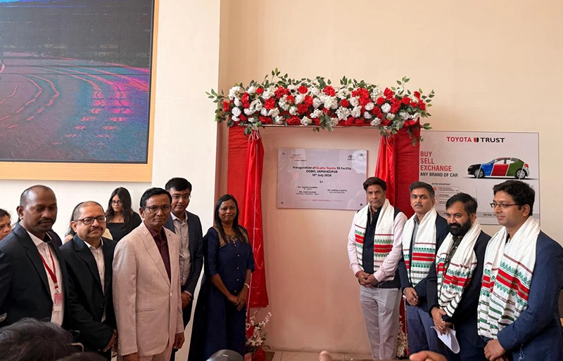Toyota Kirloskar Motor Expands Presence in Jharkhand, Inaugurates New Dealership in Jamshedpur