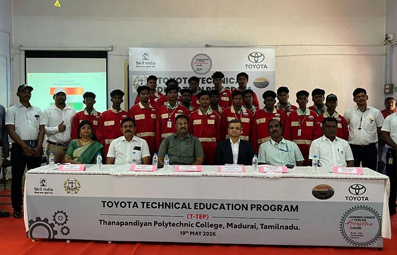 Toyota Kirloskar Motor Expands CSR-Led Skill Development Initiative with the Launch of Two T-TEP Centers in Tamil Nadu