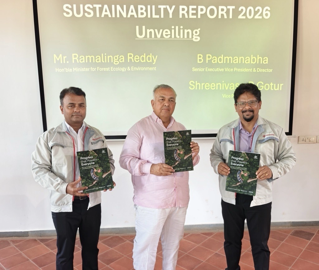 Toyota Kirloskar Motor Unveils its Sustainability Report 2026, Showcasing Progress That Powers Everyone
