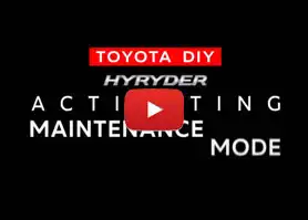 Maintenance Mode Activation – Hyryder 