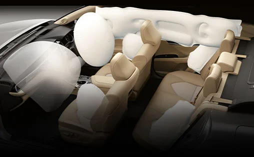 9 airbags (highest in segment)