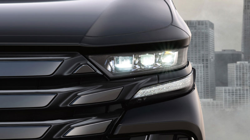 3 Lens LED Headlamps with DRL